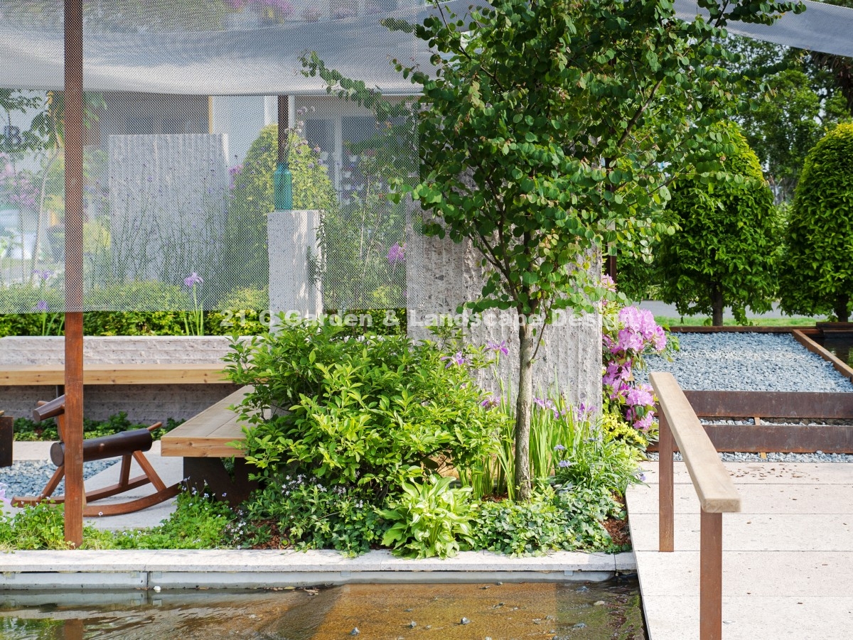 2020 海宁 |  200㎡ | 展示花园 | 现代自然风（植物施工）008