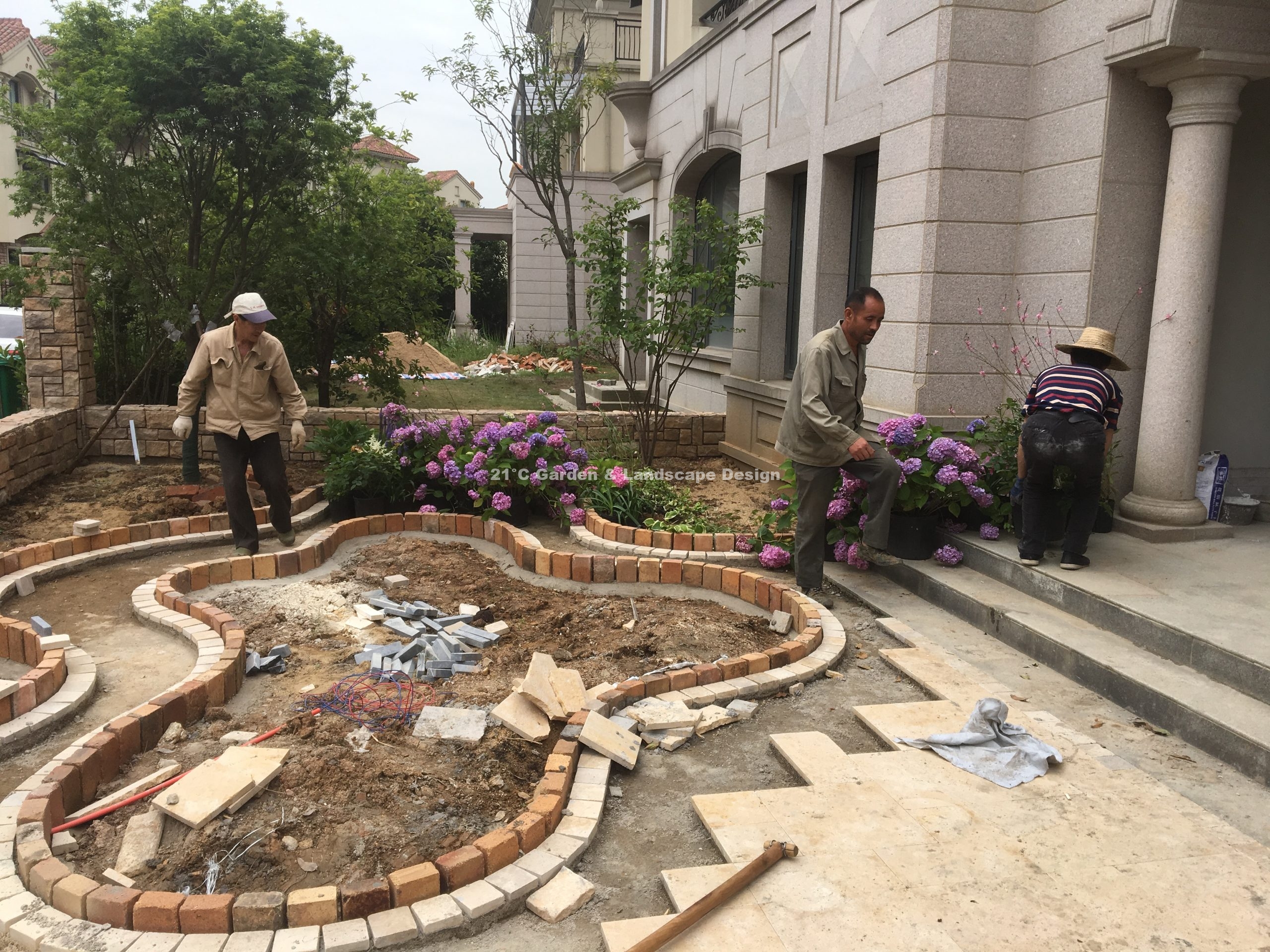 2019-武汉-138㎡-私家花园-现代自然风（设计施工）11