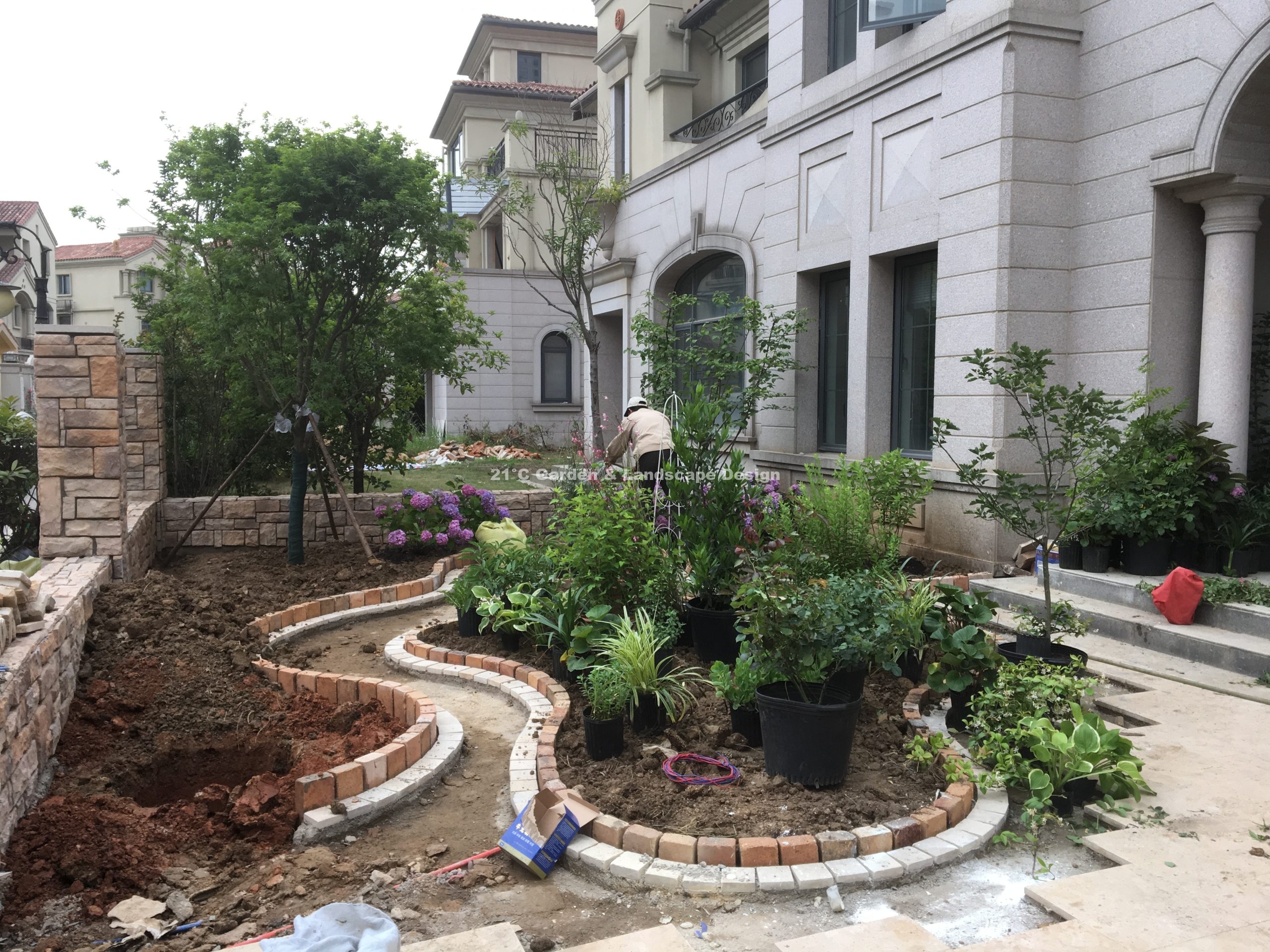 2019-武汉-138㎡-私家花园-现代自然风（设计施工）13