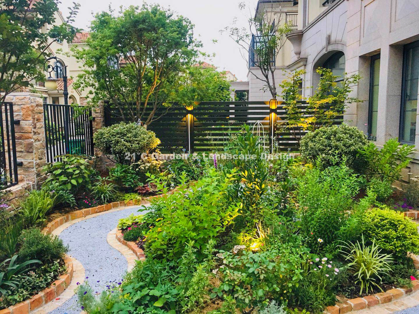 2019-武汉-138㎡-私家花园-现代自然风（设计施工）4