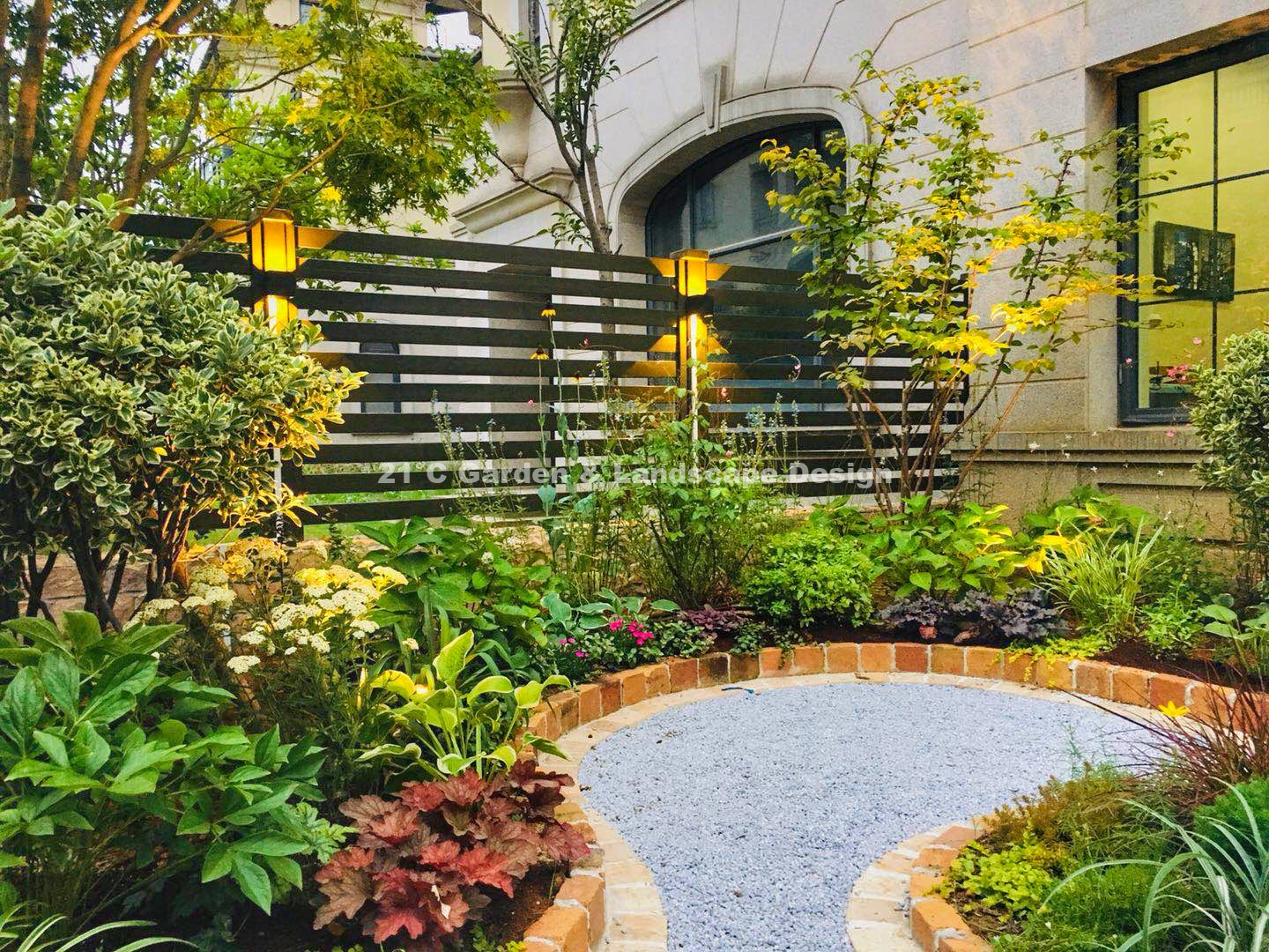 2019-武汉-138㎡-私家花园-现代自然风（设计施工）6