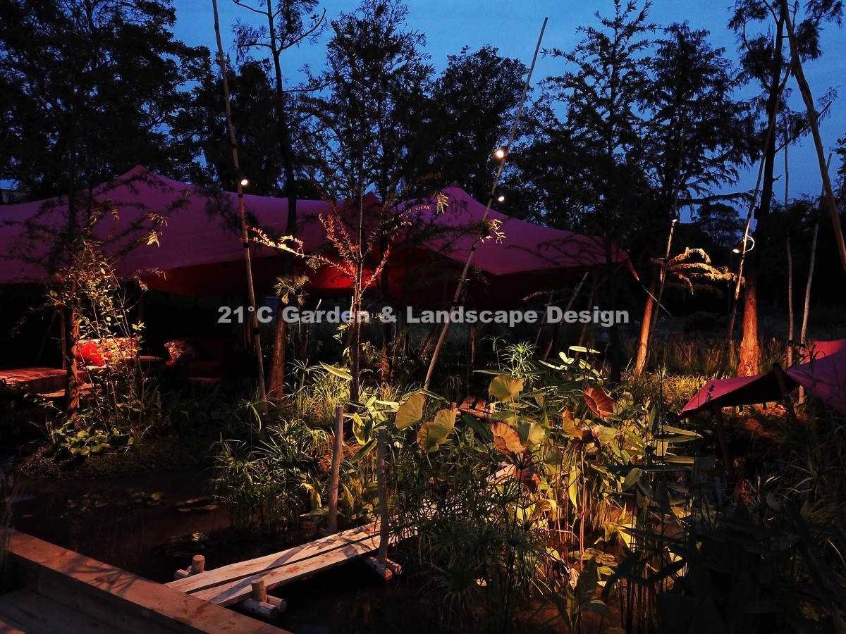 2019-武汉-200㎡-展示花园-波西米亚（植物施工） (8)