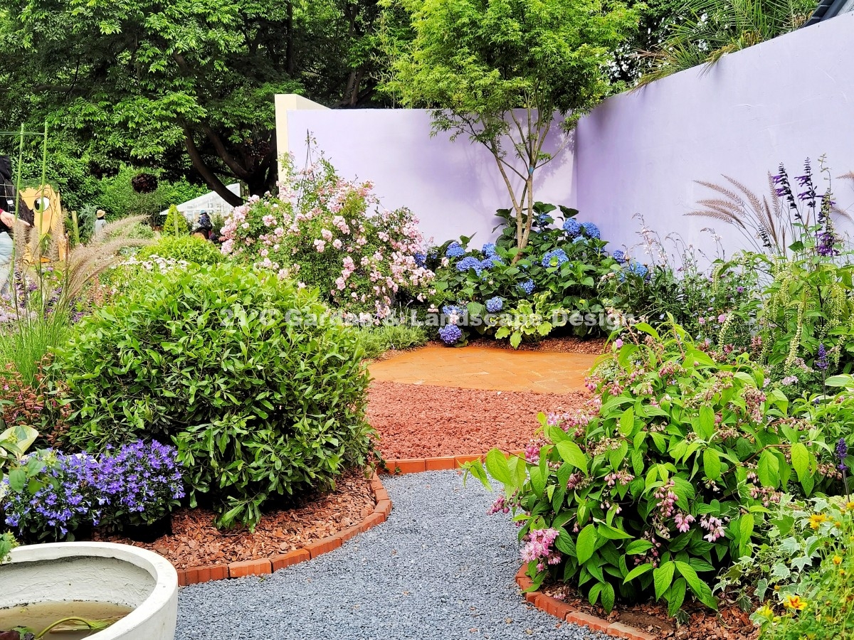 2021-武汉-25㎡-展示花园-田园自然风（设计施工） (11)