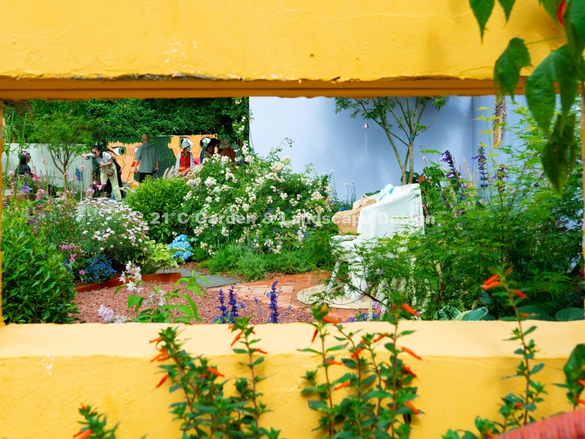 2021-武汉-25㎡-展示花园-田园自然风（设计施工） (13)