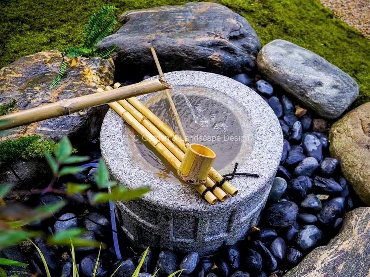 2021-武汉-300㎡-展示花园-日式山水庭（庭院施工） (12)