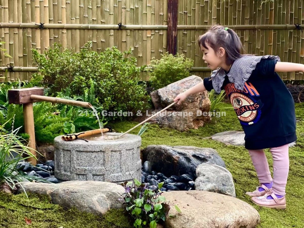 2021-武汉-300㎡-展示花园-日式山水庭（庭院施工） (8)