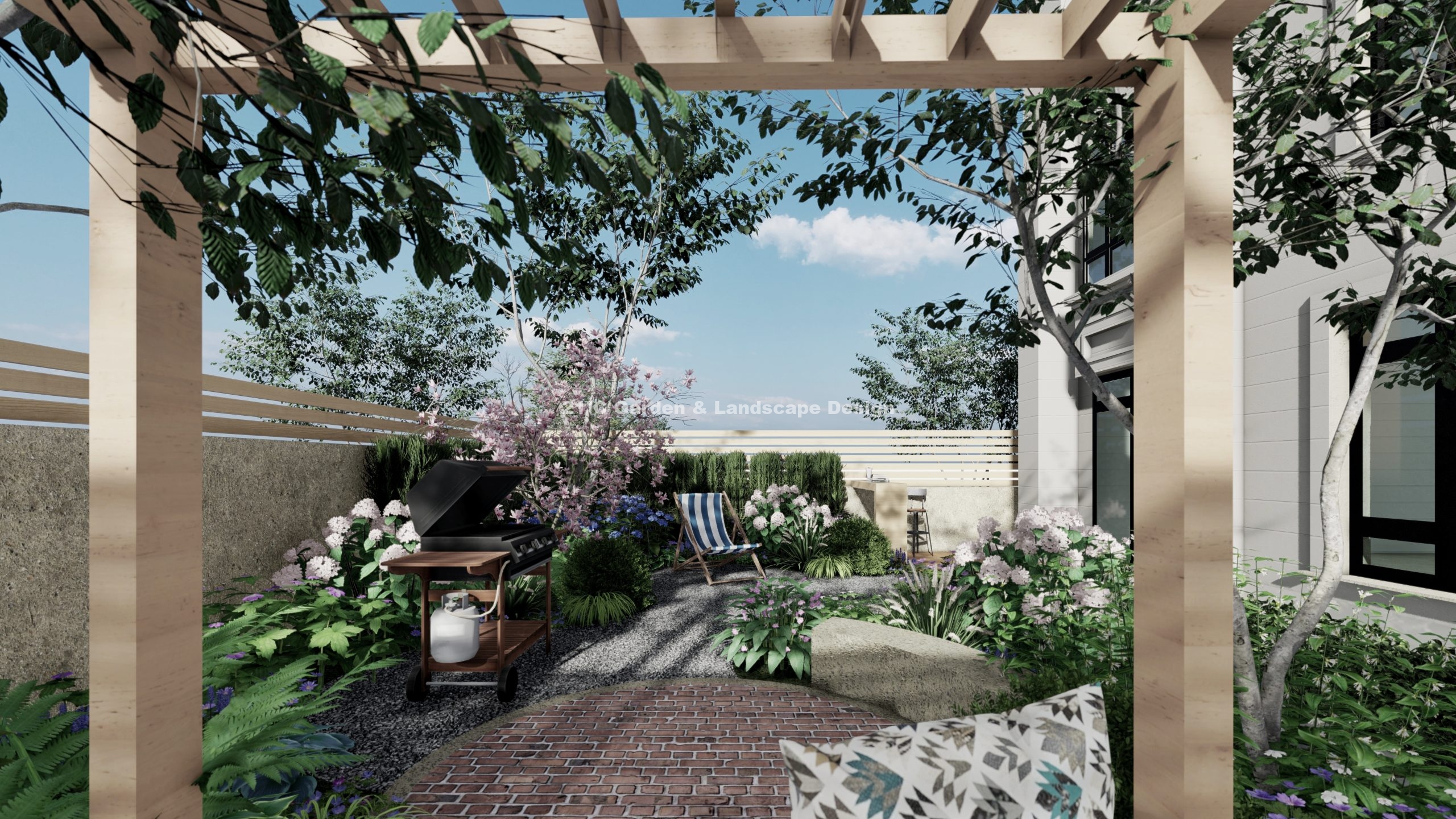 2021-石家庄-77㎡-私家花园-现代自然风（全案设计）5